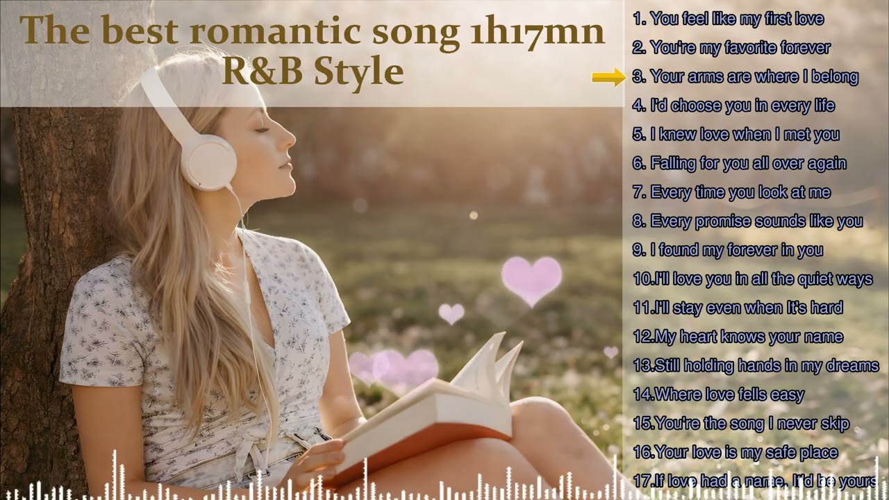 The best romantic song 1h17mn R&B style | acoustic music | music mp3|