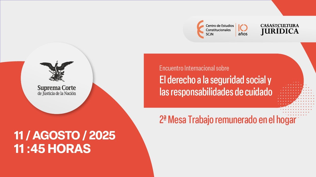 🟠 2ª Mesa - Encuentro Internacional sobre el derecho a la seguridad social