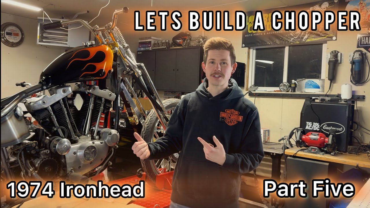 Let’s build a chopper - Ironhead Sportster project (Part Five) 