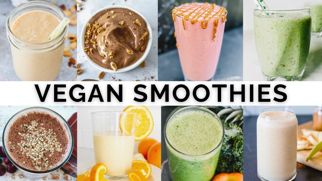 10 Irresistibly Delicious Vegan Smoothies You&rsquo;ll Love WITHOUT Protein Powders!