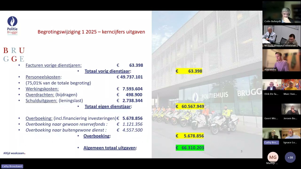 Berek 3 - 20 november 2025 - Opname van vergadering