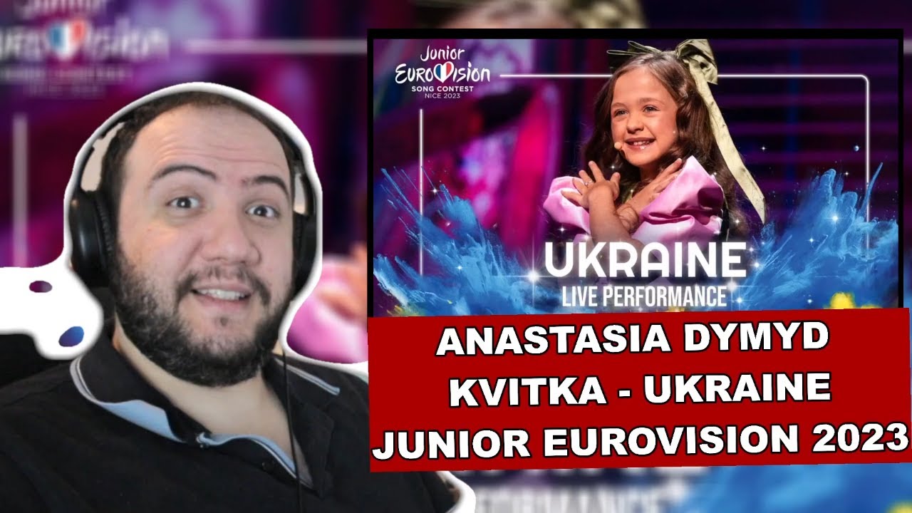 Anastasia Dymyd - Kvitka (LIVE) Ukraine 🇺🇦 | Junior Eurovision 2023 | #JESC2023 TEACHER PAUL REACTS