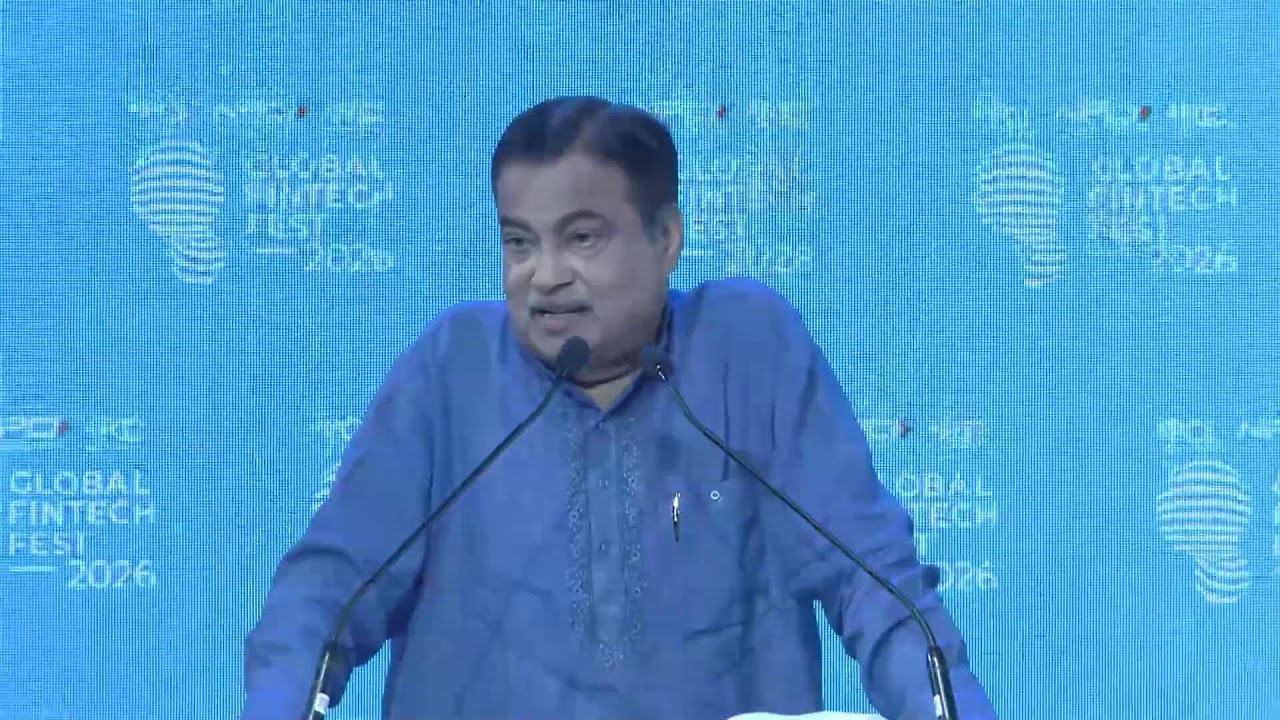 📍Mumbai | Addressing Global Fintech Fest 2026 | Nitin Gadkari