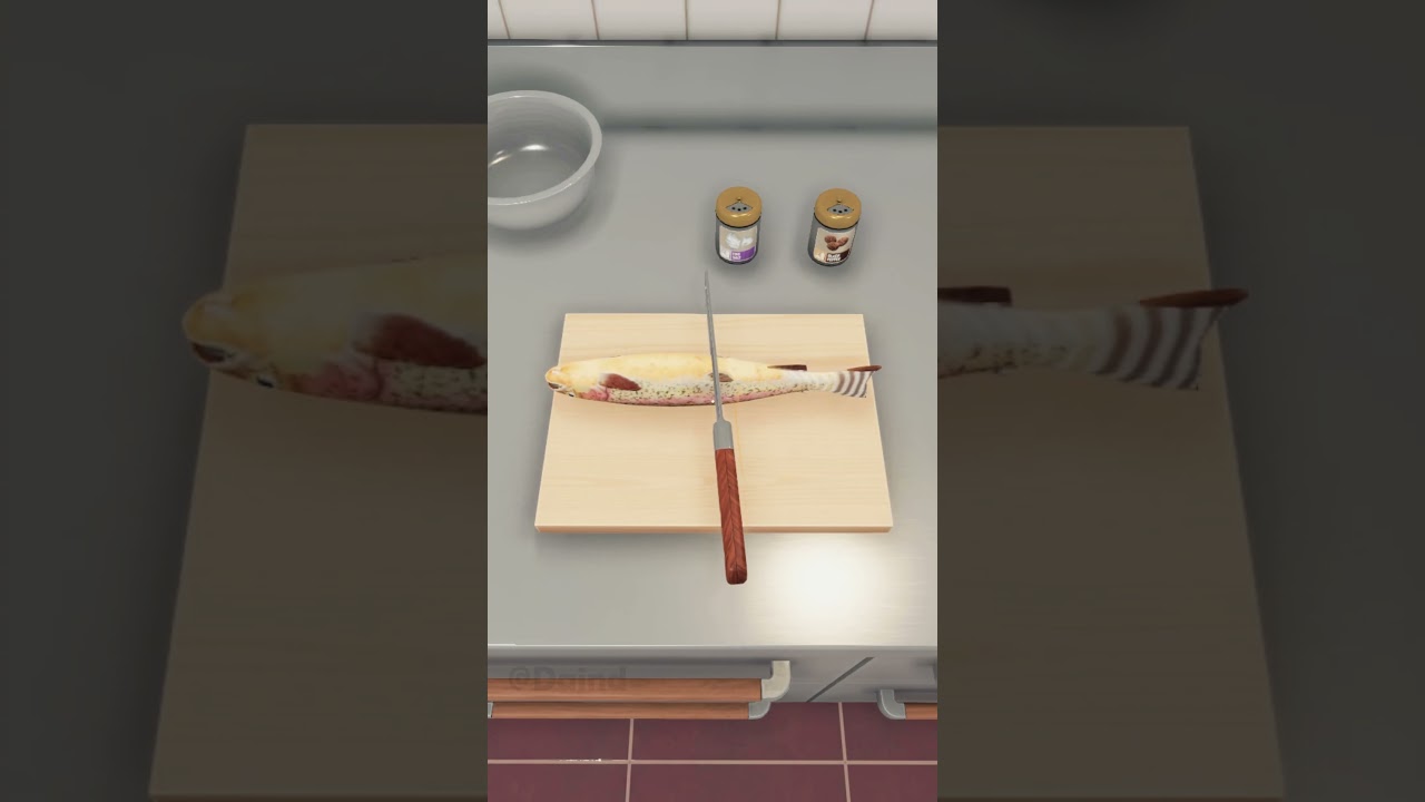 Cooking simulator 2 Fish cutting