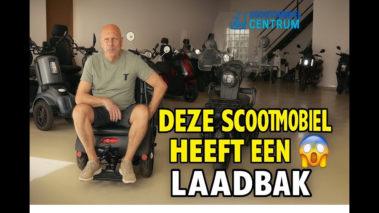 For Motion Cargos breekt alle scootmobielregels met deze laadkracht!