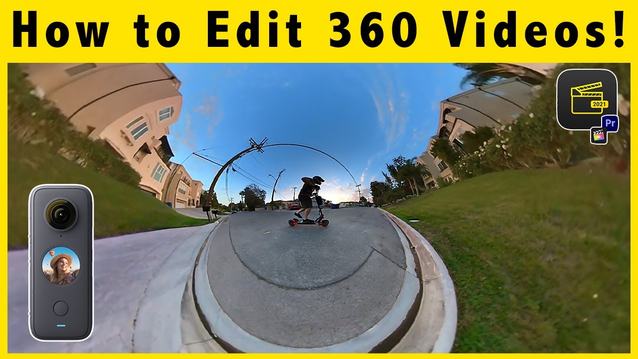 How To Edit 360 Video With Insta 360 Studio 2021! [ NEWEST Version ]
