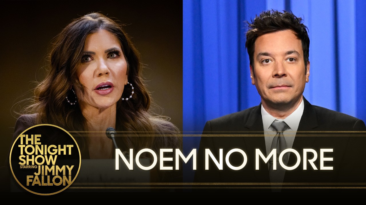 Trump Dumps Kristi Noem, DOJ Announces Plans to Release More Epstein Files | The Tonight Show
