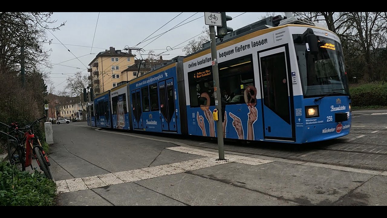 Straßenbahnen (Strabas) in Würzburg