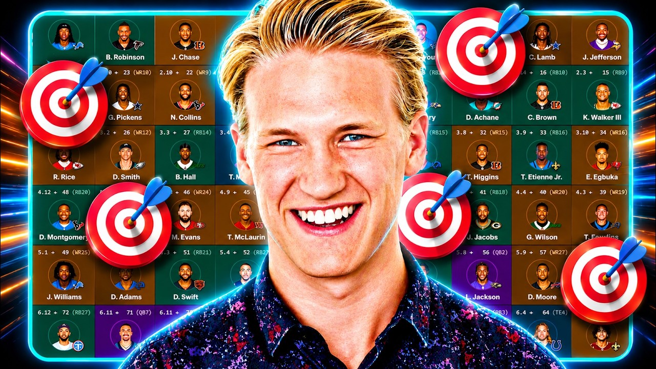 Jakob Sanderson's 5 Favorite Fantasy Football Picks