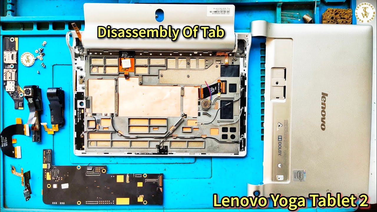 Lenovo Yoga Tablet 2 10.1 Disassembly Method | Learn How To Disassemble Lenovo Yoga Tablet 2?