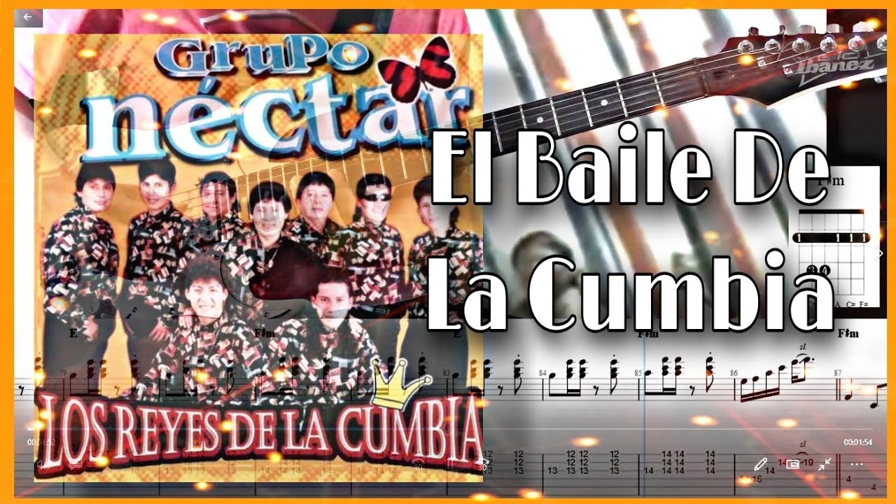 El Baile de la Cumbia - Grupo Néctar |Tutorial - Cover + Arreglos + Tablaturas Dinámicas