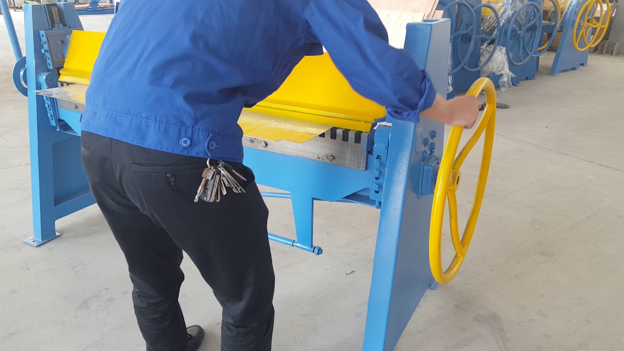TDF 1.2X1300 Folding Machine|sheets hand folder sheet metal manual bending machine