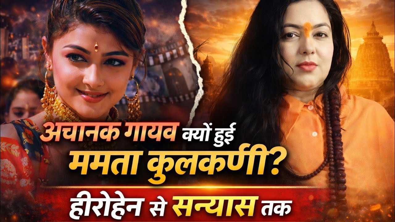 “ममता कुलकर्णी: शोहरत से सन्यास तक की चौंकाने वाली कहानी”