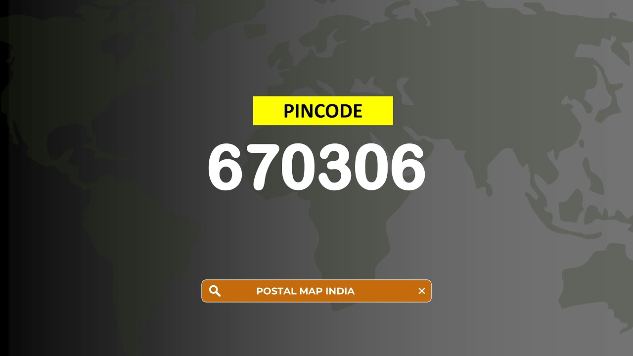 Pincode 670306 - Mathamangalam, Porakunnu, Kakkara & More