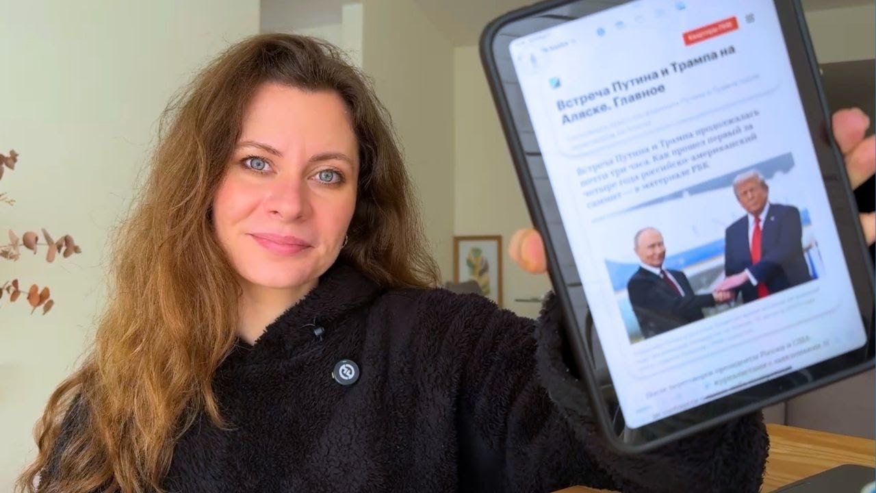 Learn Russian with News 🇺🇸🇷🇺 Trump and Putin Met in Alaska. What Was That?!