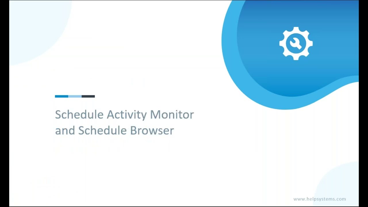 Robot | IBM i Automation Series: Robot Schedule Week - Operations