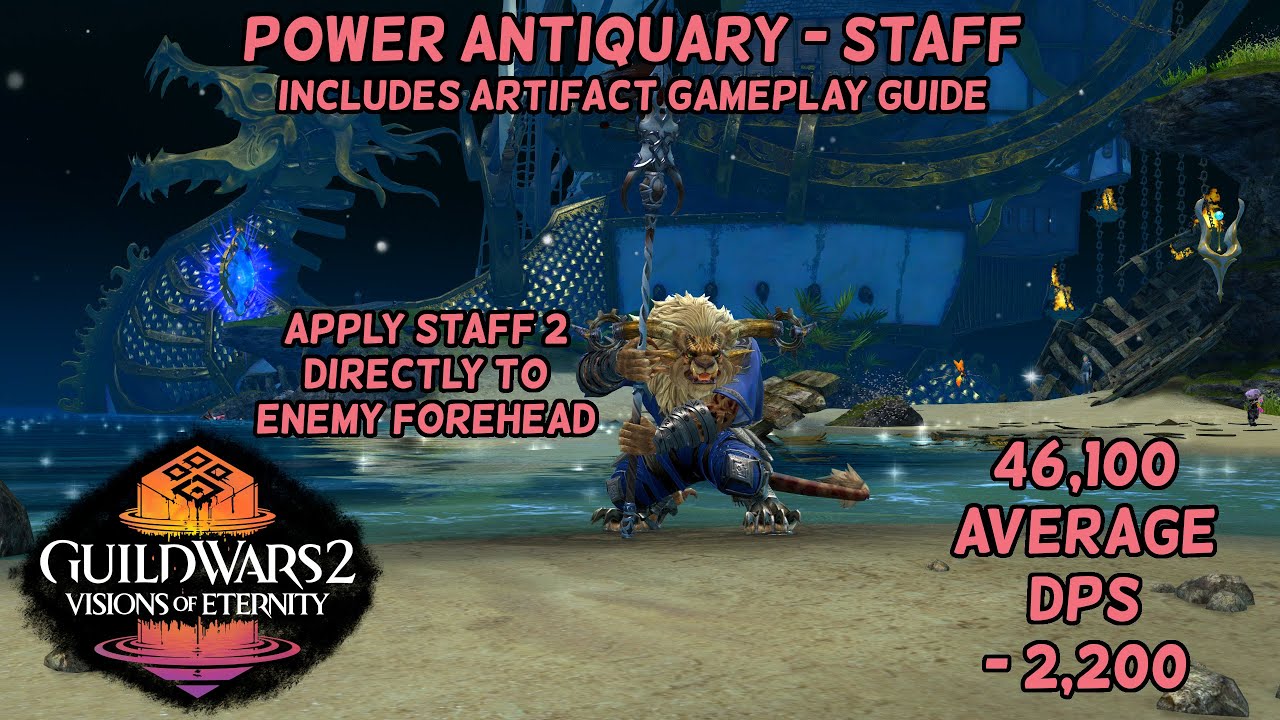 Power Antiquary -starter- Staff (46,084 average DPS +- 2,278)