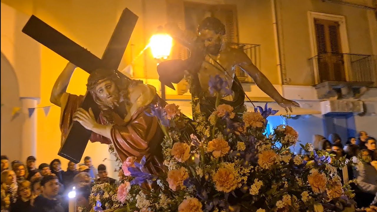 Processione del Venerdì Santo a Lipari - 7 aprile 2023 (4K)