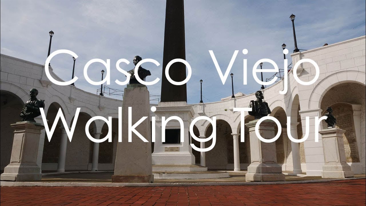 Casco Viejo Walking Tour, Panama - 4K UHD - Virtual Trip