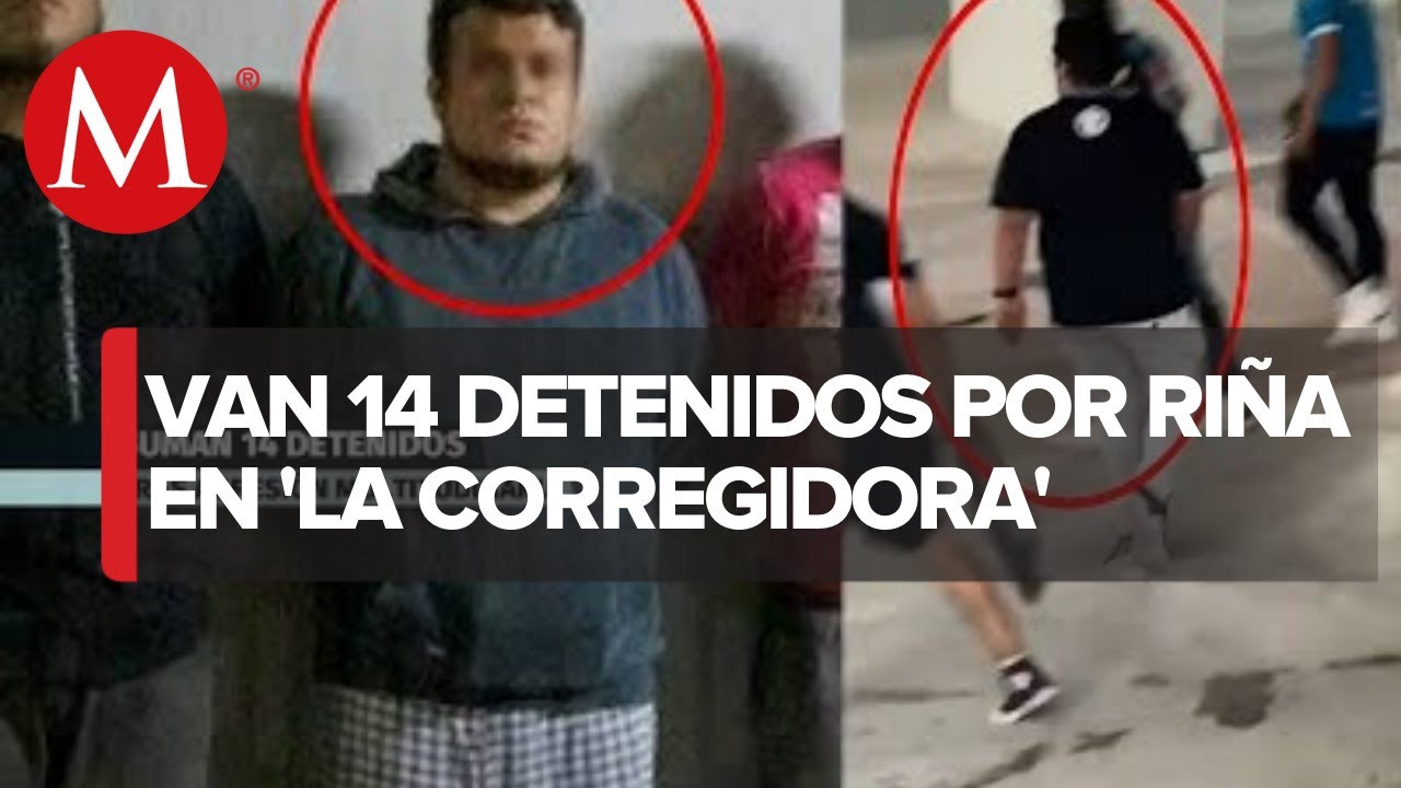 Suman 14 detenidos por riña en estadio de Querétaro; madre presentó a su hijo a la Fiscalía