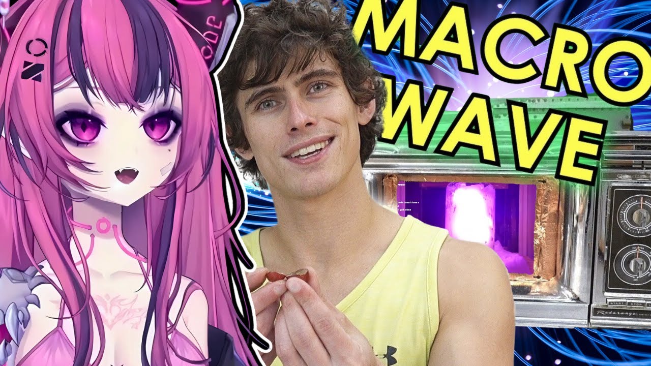 Ironmouse Reacts to 20,000 WATT MICROWAVE!!