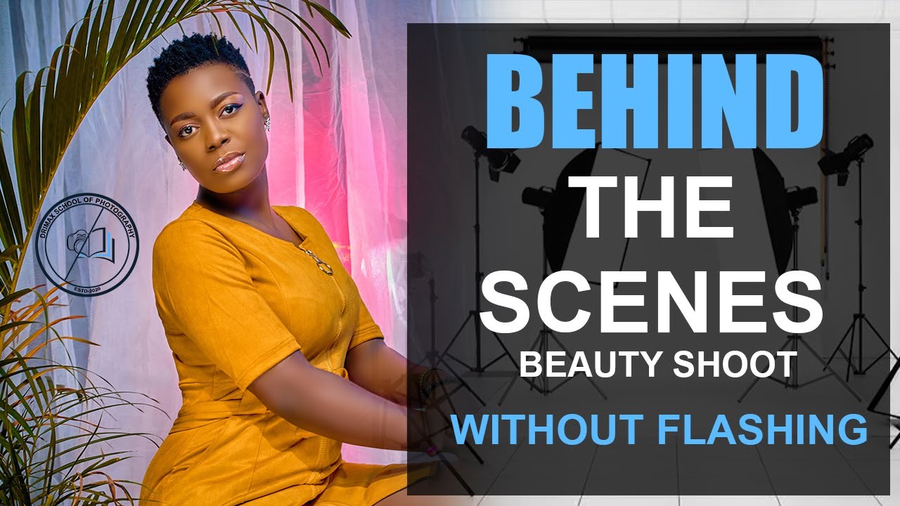 BEHIND THE SCENES: STUDIO PORTRAIT PHOTOSHOOT WITH NIKON D800E WITH GODOXAD600BM (without flashing)