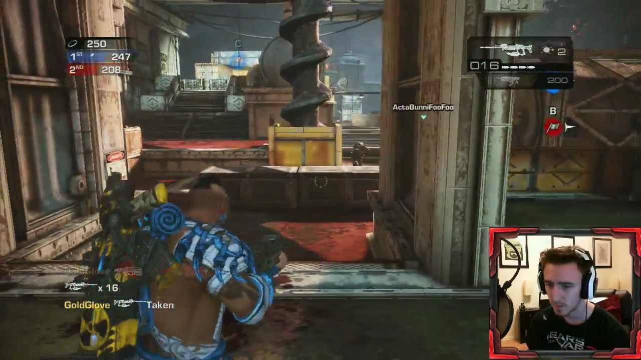 Gears of War Judgment - Domination Multiplayer Gameplay #1