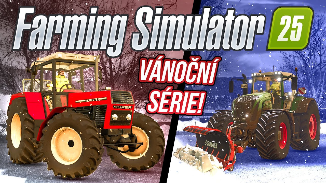🎄 NOVÁ VÁNOČNÍ SÉRIE FARMING SIMULATOR 25! | Farming Simulator 25 Vánoční Dobrodružství #01 🎄