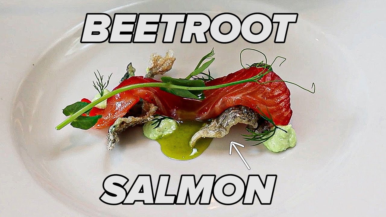 Fancy Beetroot Cured Salmon - Gravlax Recipe