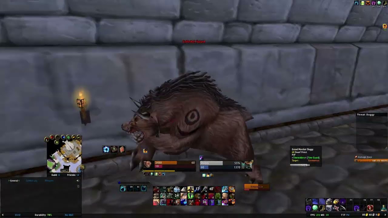 Owning and Getting Owned #4 | feral druid world pvp | WoW Classic Anniversary