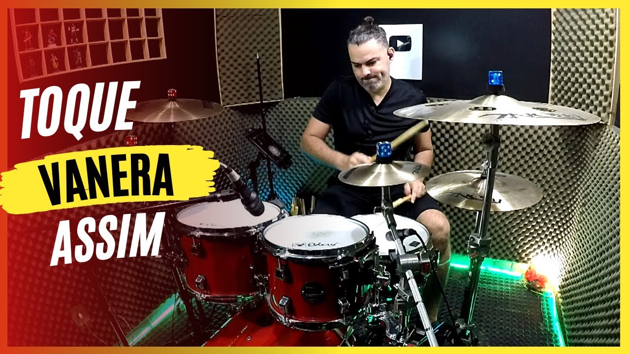 COMO TOCAR O RITMO VANERA NA BATERIA
