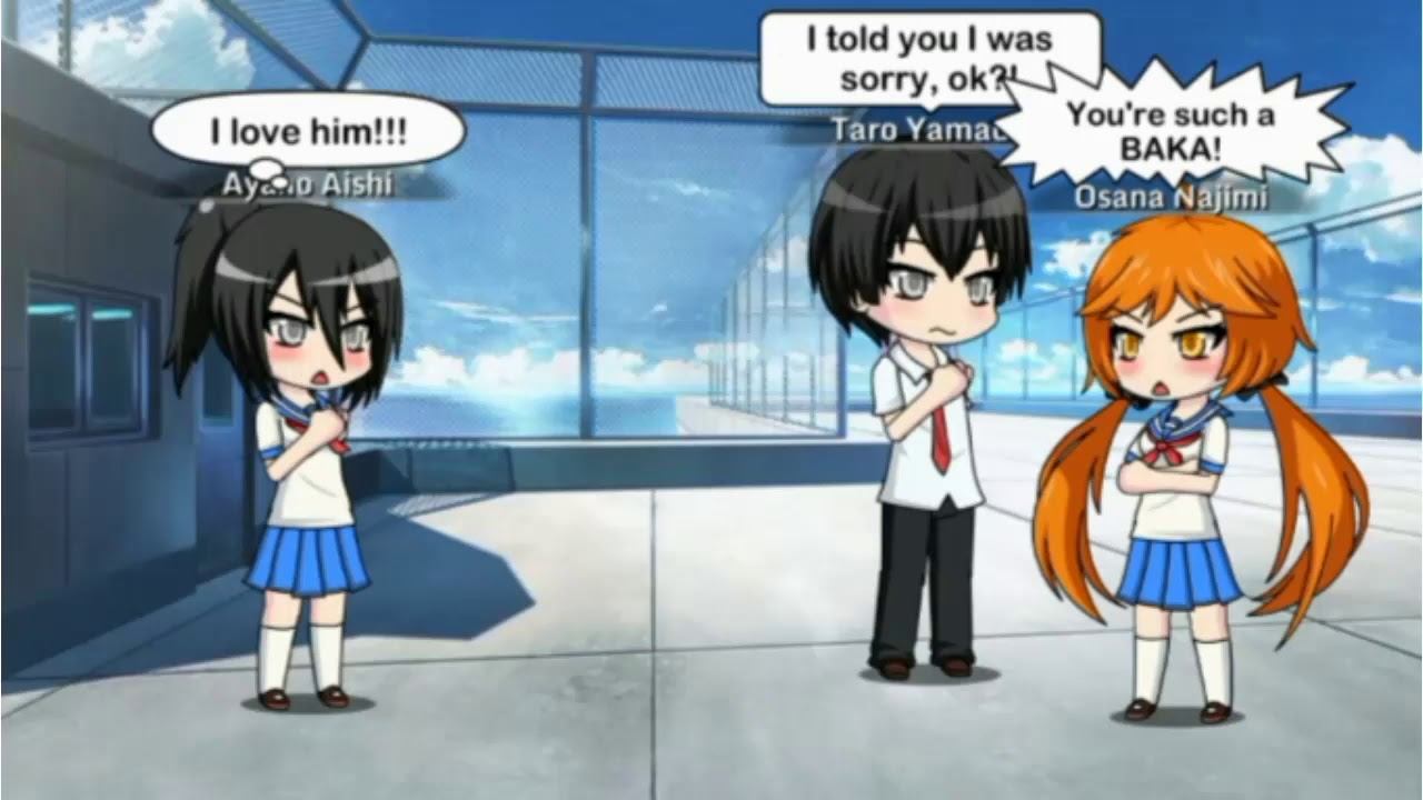 Just Yandere episode 1, Ayano x Budo story (gacha studio)