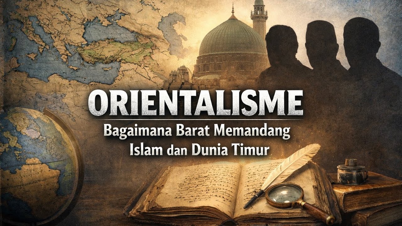 TERUNGKAP ‼️ CARA BARAT MEMBENTUK PANDANGAN DUNIA TERHADAP ISLAM SELAMA BERABAD-ABAD