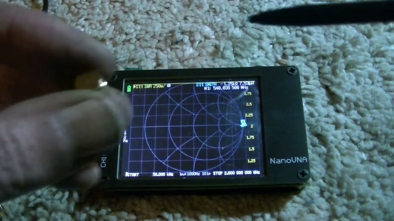 Nano VNA Antennen Messger&auml;t Calibrieren Abgleichen - eflose #1288