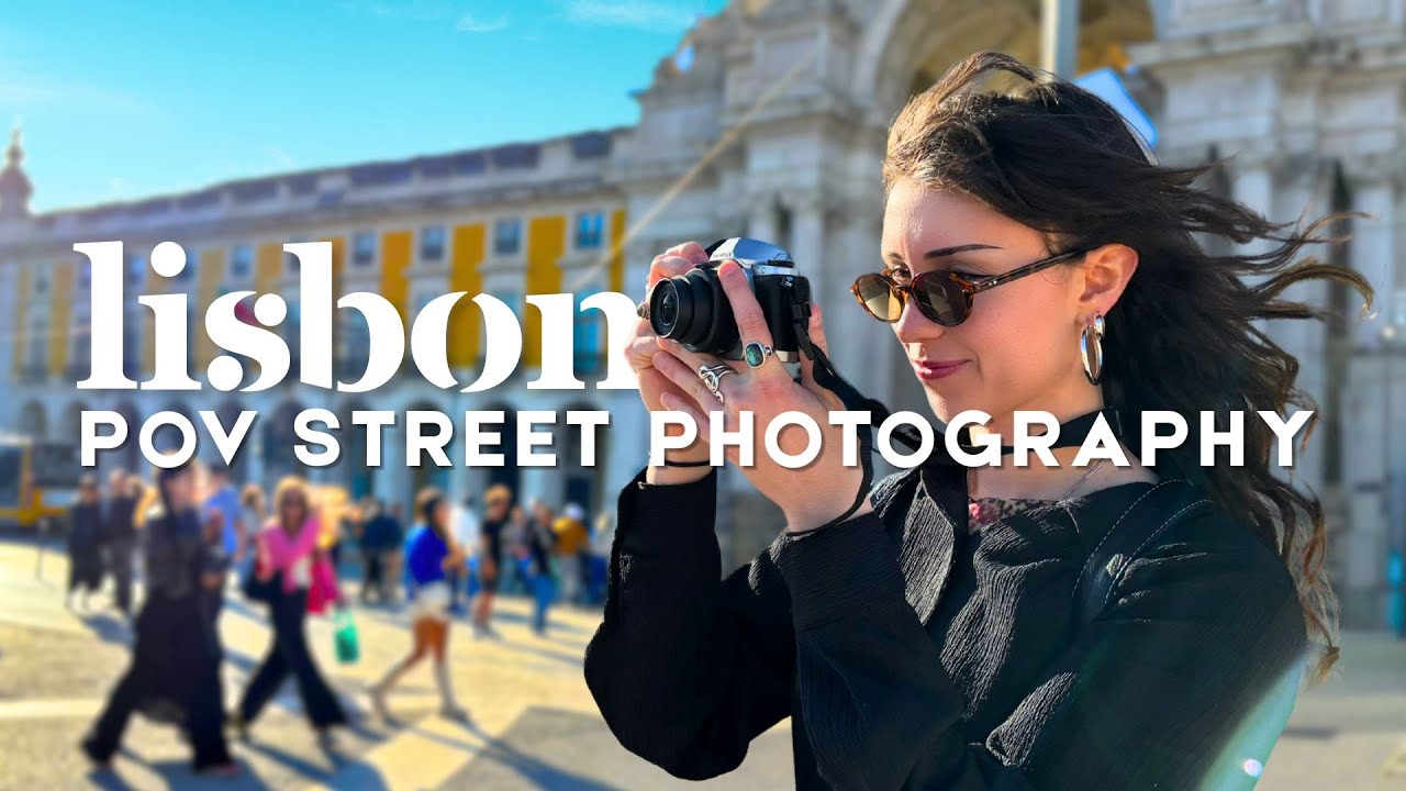 POV Street Photography in Lisbon 𖤓