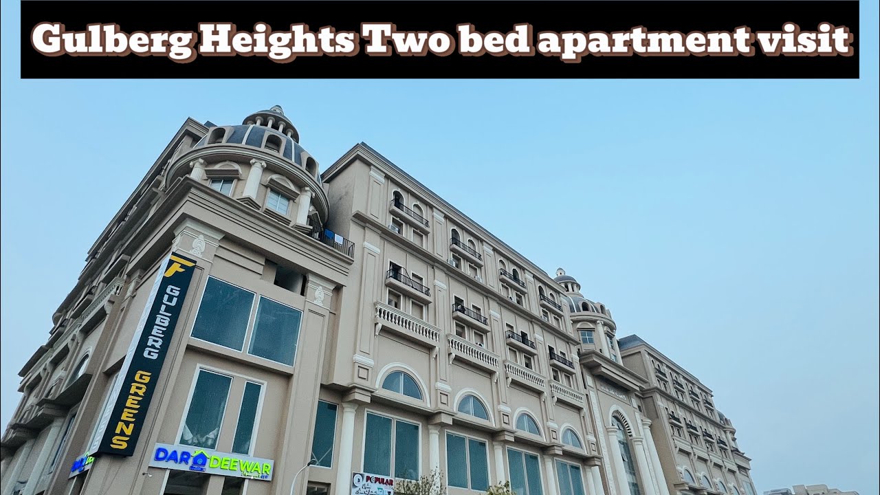 Luxury Apartments of Gulberg Heights in Gulberg green Islamabad. Dawood enterprises