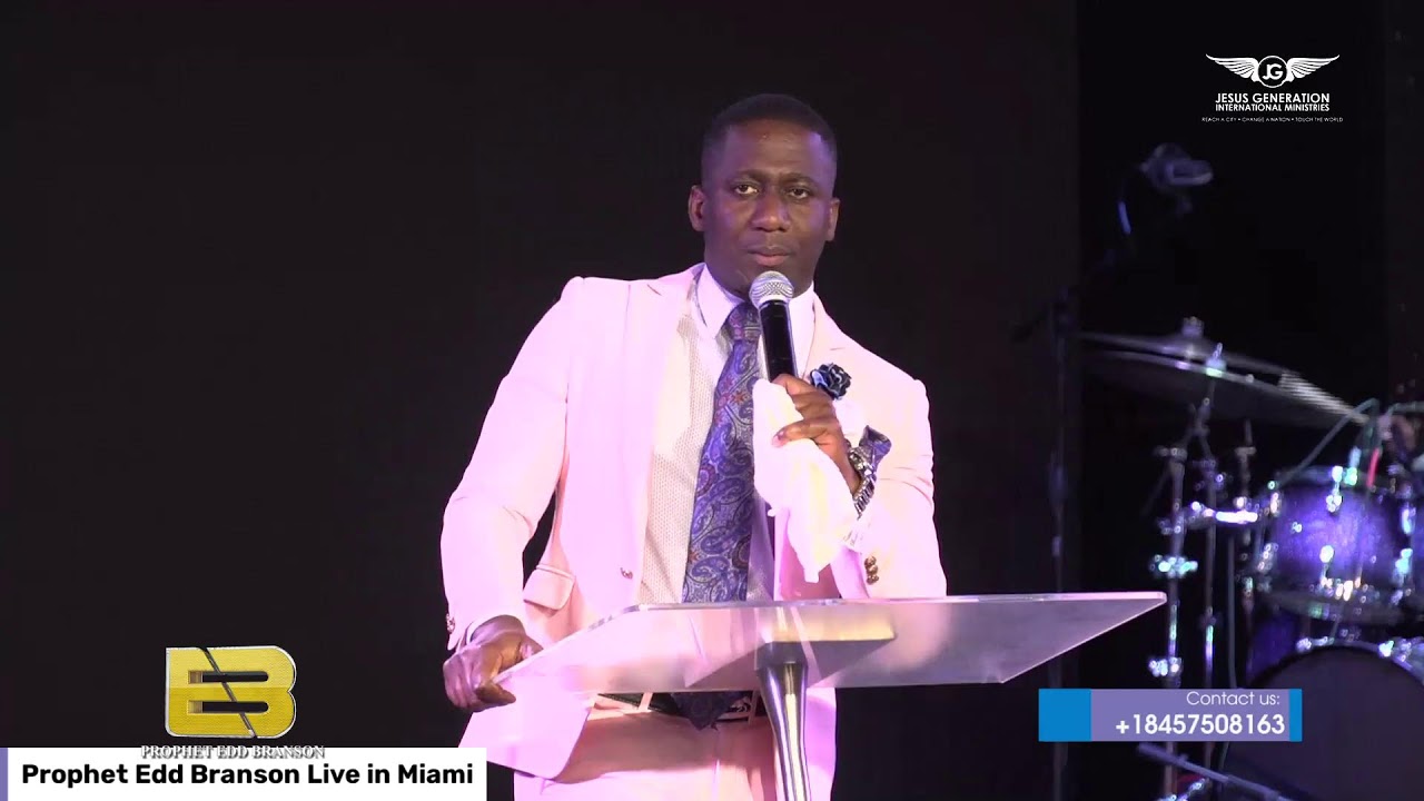 Prophet Edd Branson Live in Miami DAY 2