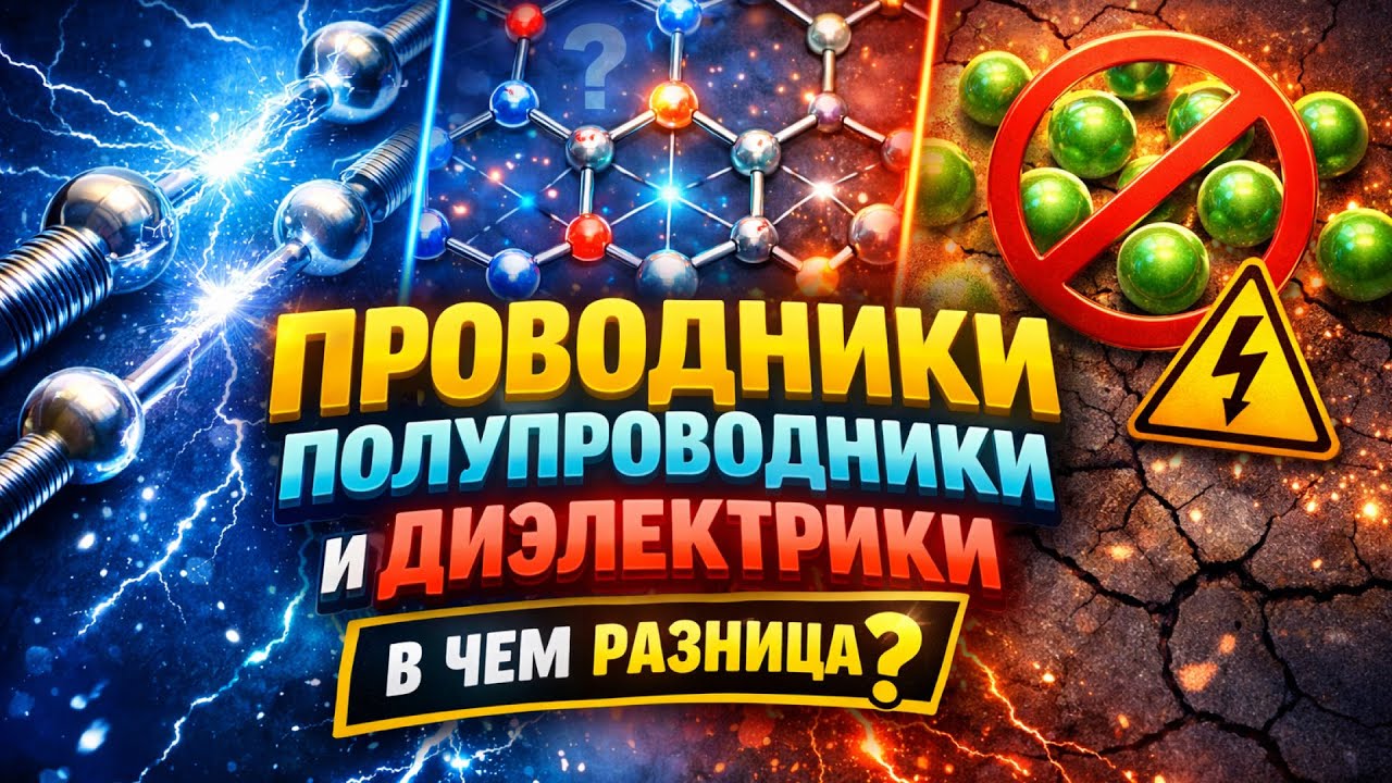 Три кита электротехники: Проводники, полупроводники, диэлектрики - в чем их отличия?