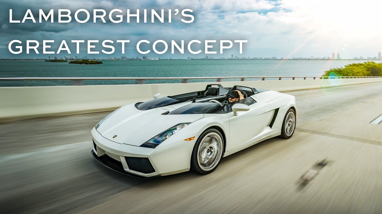 Driving the 1 of 1 Lamborghini Gallardo Concept S!