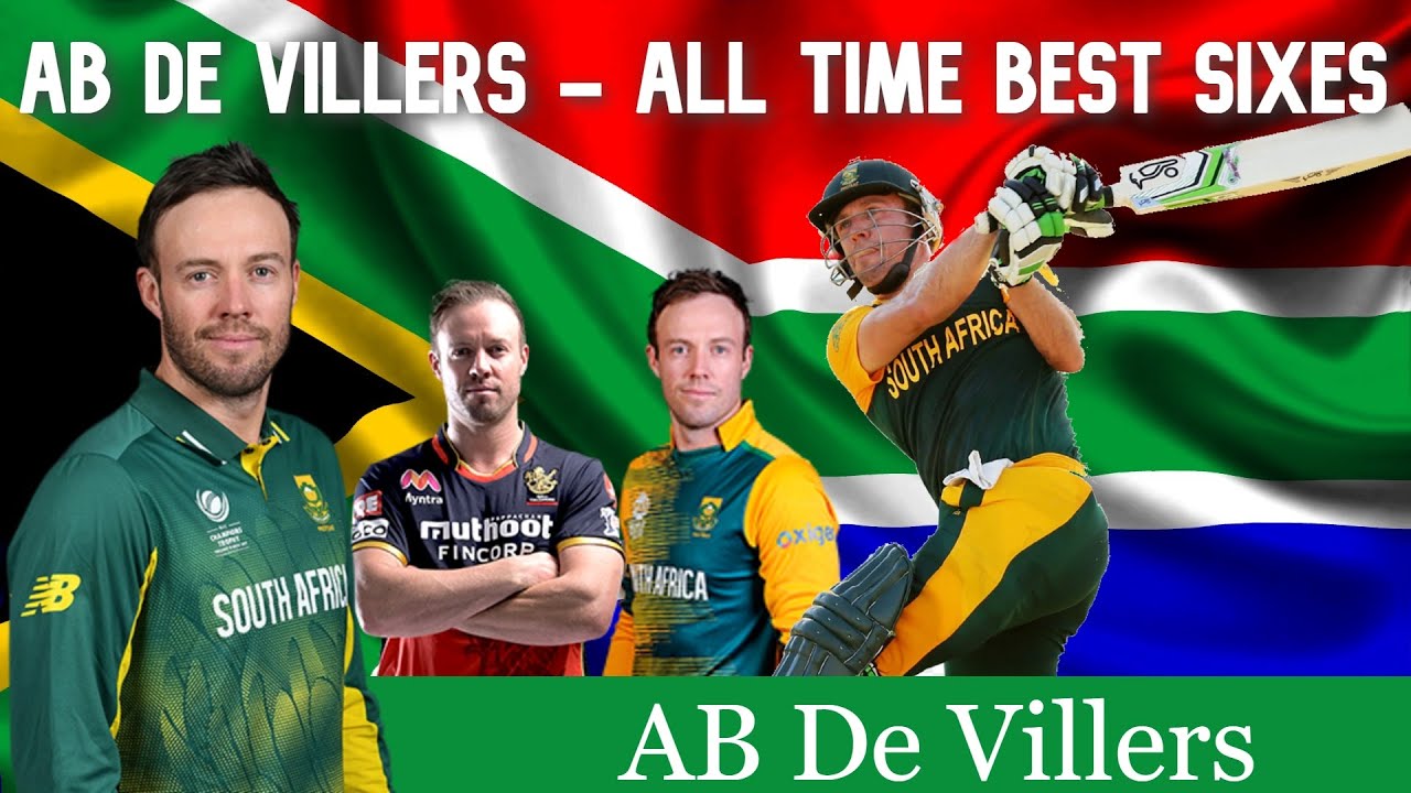 AB De Villers - All Time Best Sixes