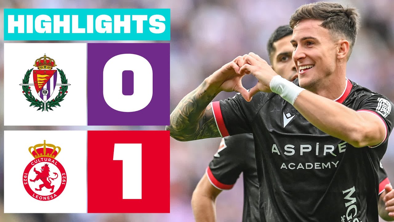 REAL VALLADOLID 0 - 1 CULTURAL Y DEPORTIVA LEONESA | RESUMEN LALIGA HYPERMOTION
