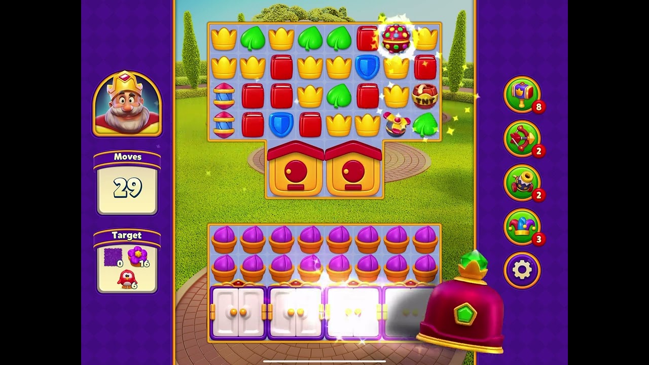 Royal match | Levels 466 - 475 | King’s Cup and Nightmare | Super Hard Level | Hidden Temple