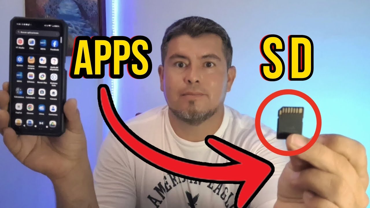 Cómo mover APLICACIONES a la tarjeta SD / Samsung y xiaomi