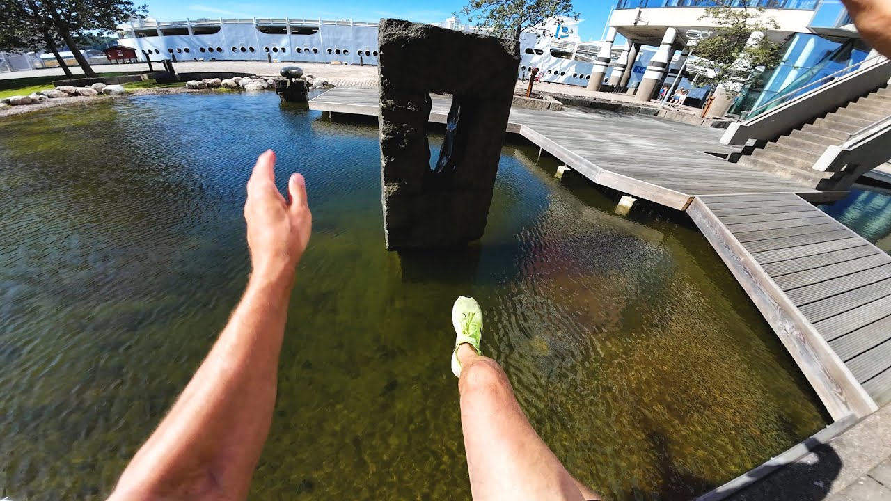 Parkour Water Challenge Until I Fall In