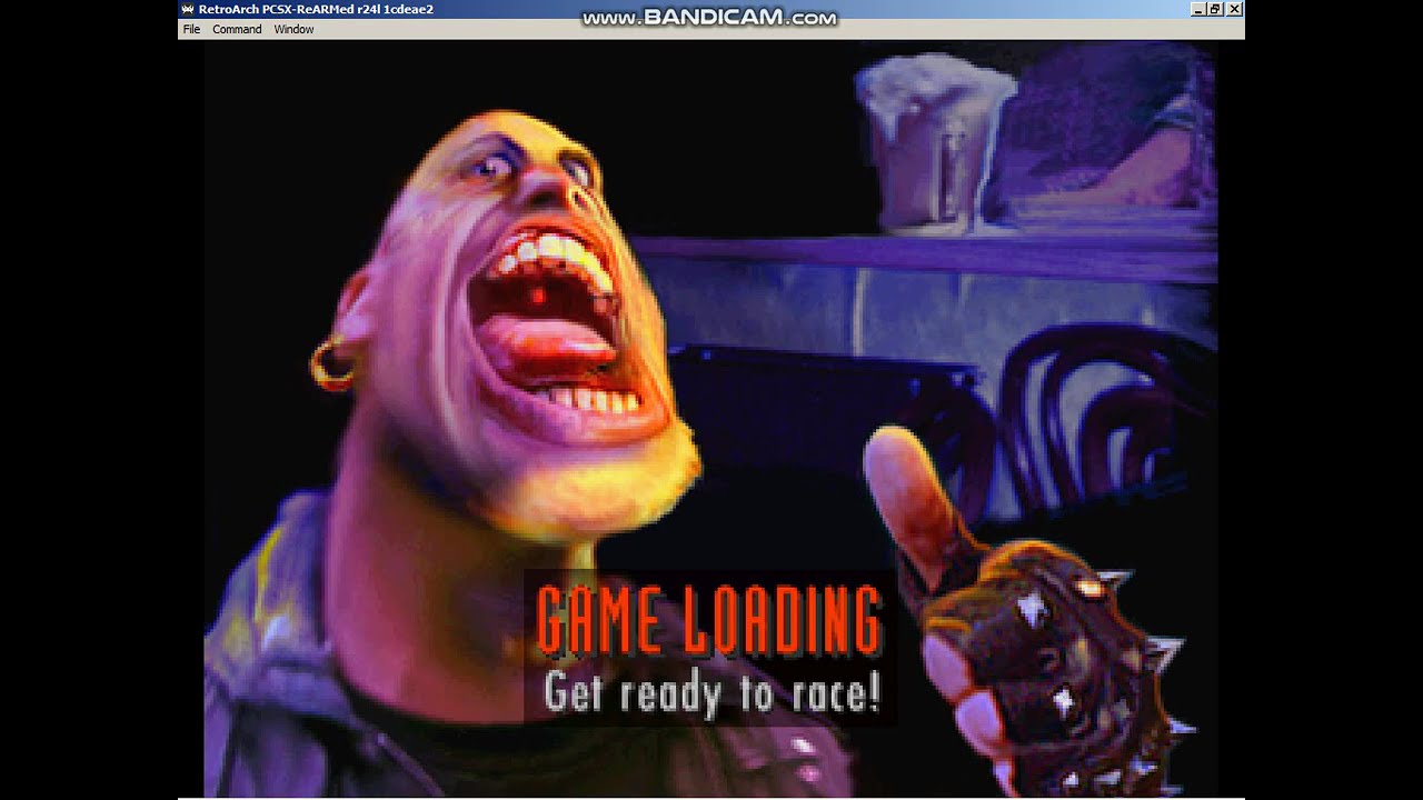 Road Rash Ps1 - Pacific Highway - Level 4