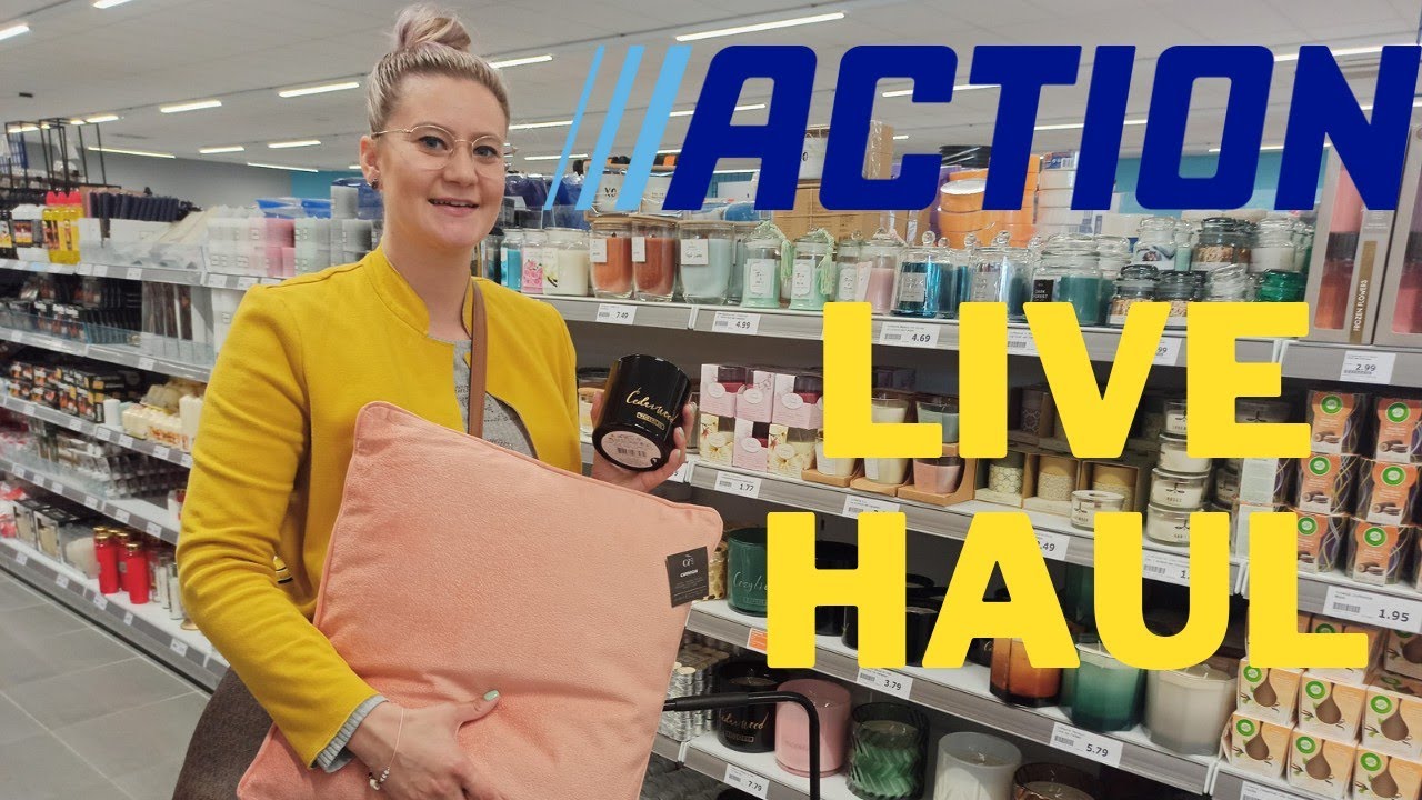 XXL Action Live HAUL 🛍️|April 2022|Ostern Live shoppen im Action| Deutsch | Neuheiten bei Action🛍️