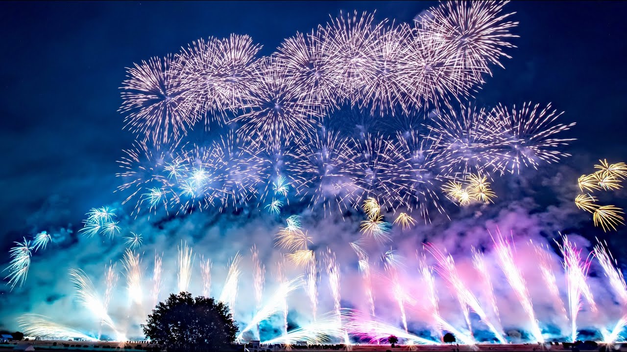 [HDR] 長野えびす講煙火大会 2025 ミュージックスターマイン 信州煙火工業 ♪倍倍FIGHT! / CANDY TUNE Nagano Ebisuko Fireworks