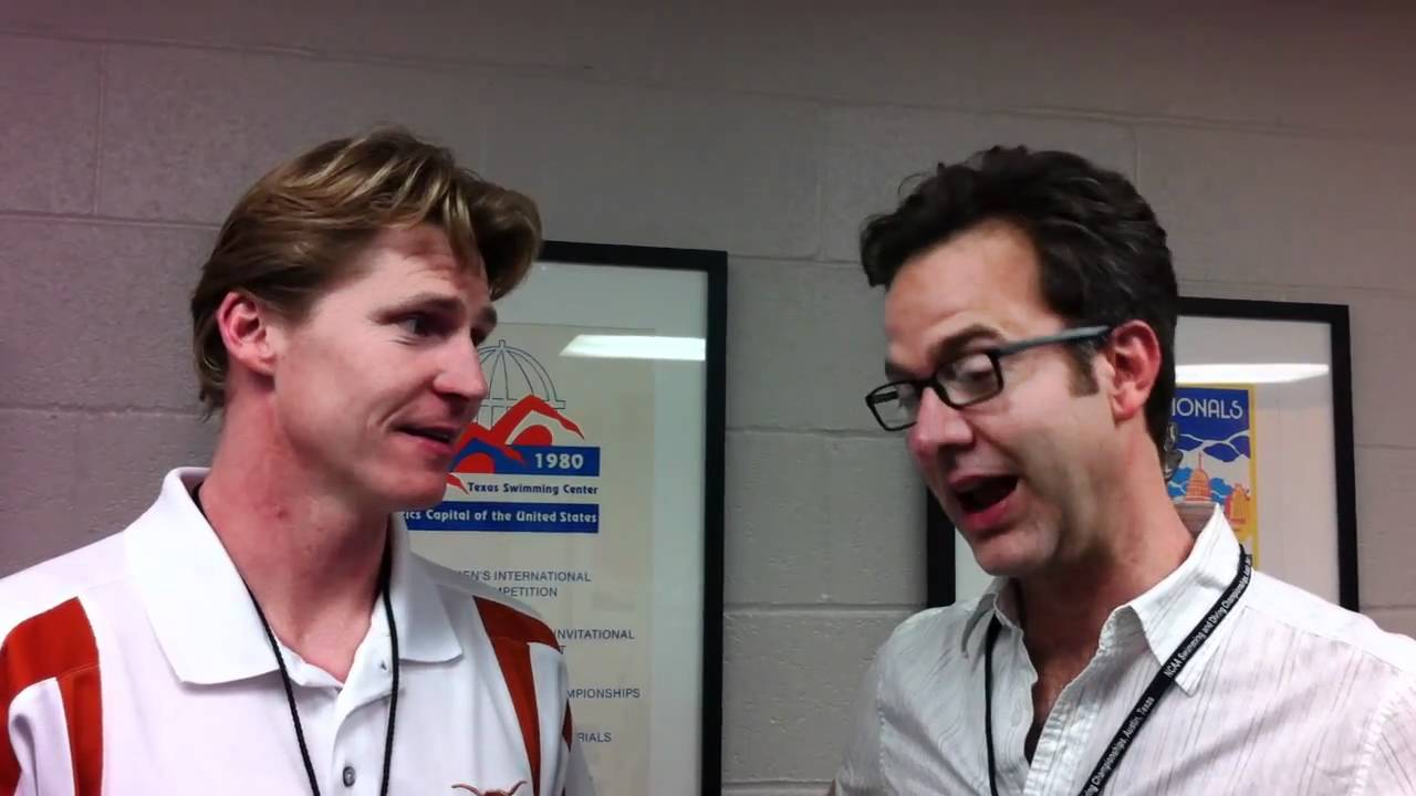 Josh Davis and Mel Stewart Talk College Swimming