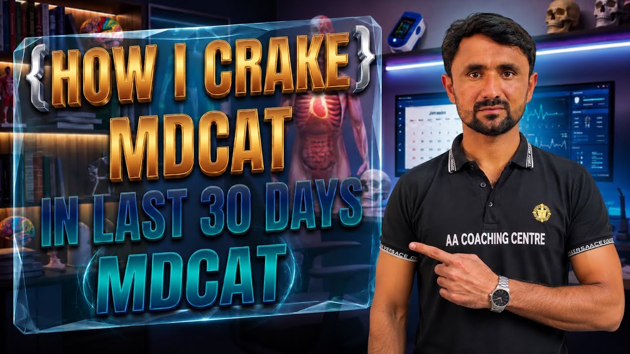 Only 30 days left?|| how can get 170+ marks in MDCAT 2020
