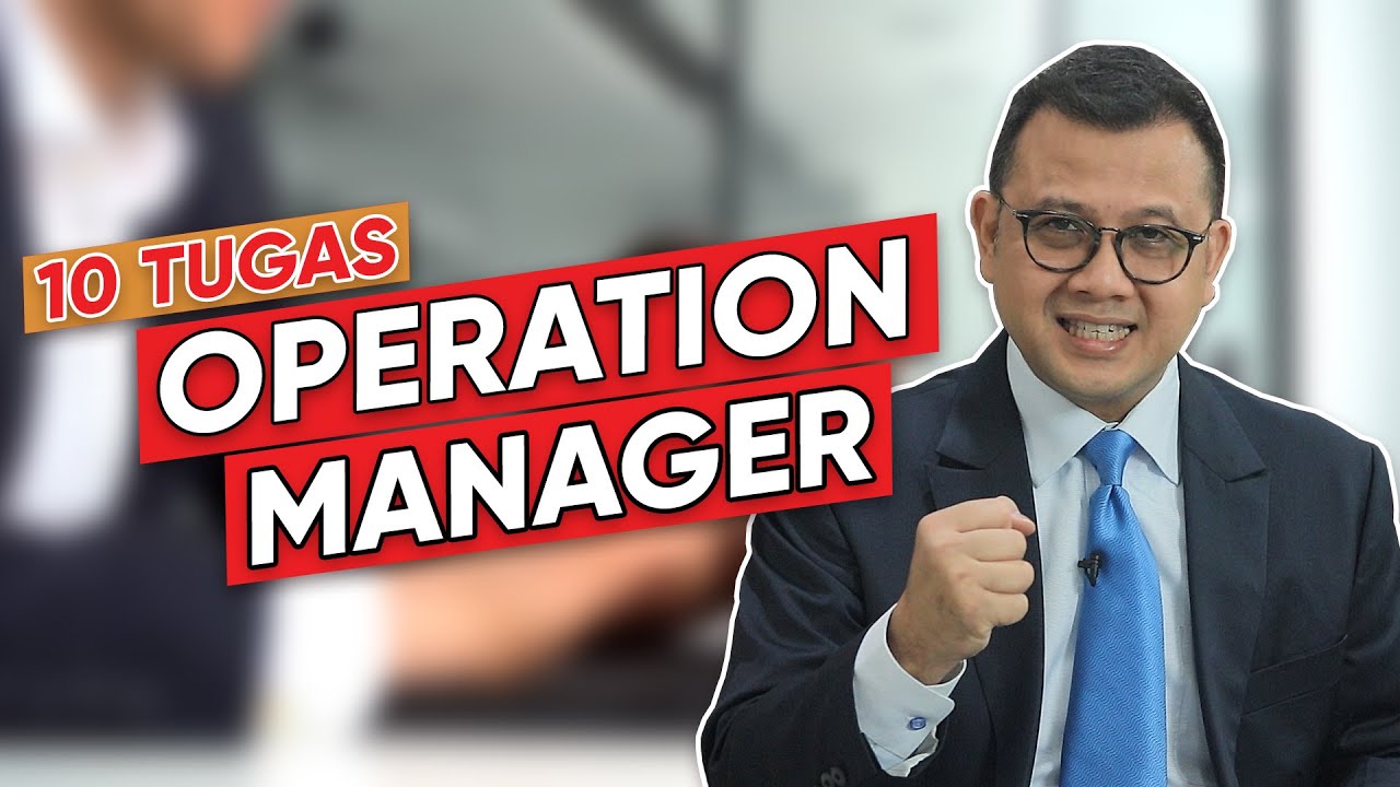 TUGAS VITAL OPERATION MANAGER SAAT KRISIS - Tom MC Ifle